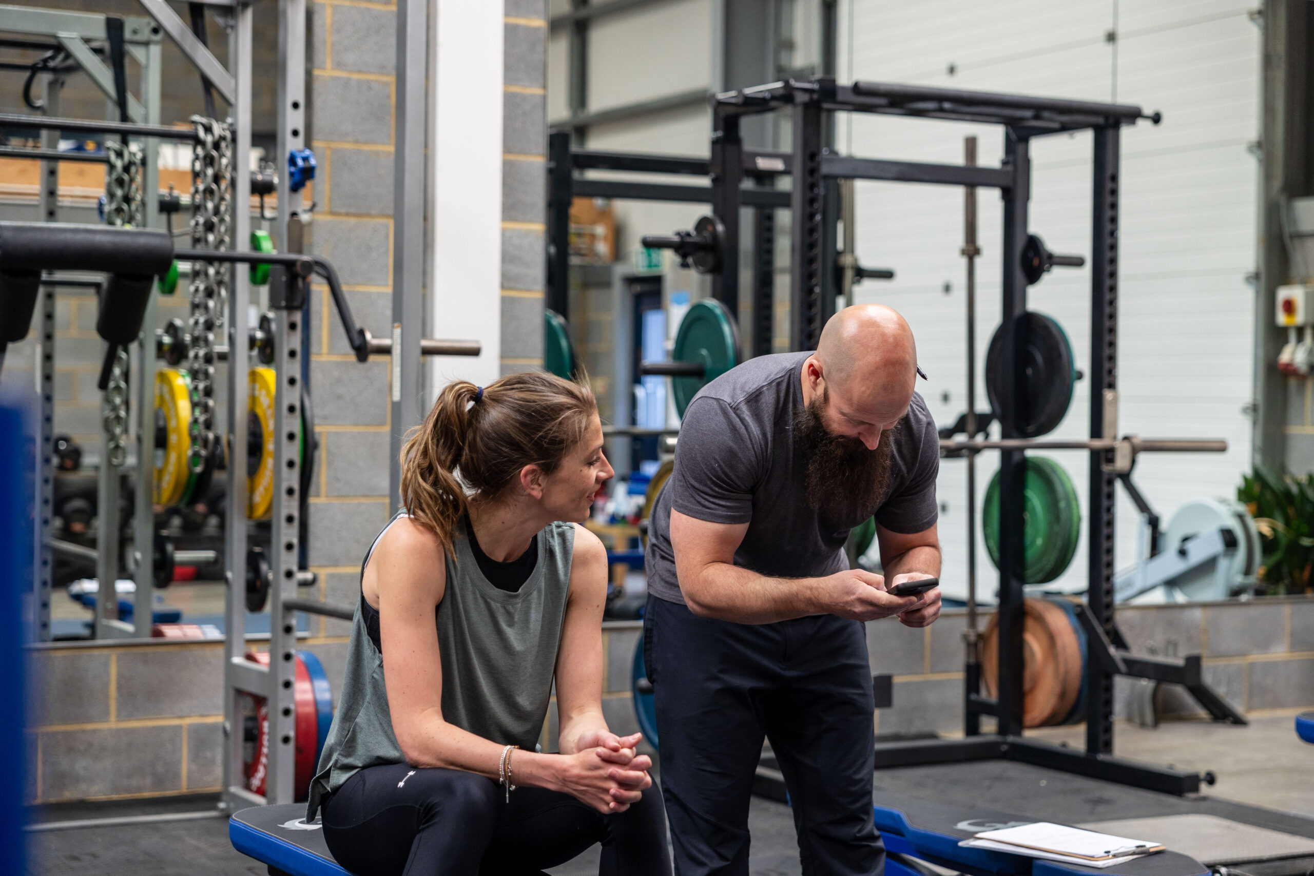 Phoenix Gym Personal Training Session with woman