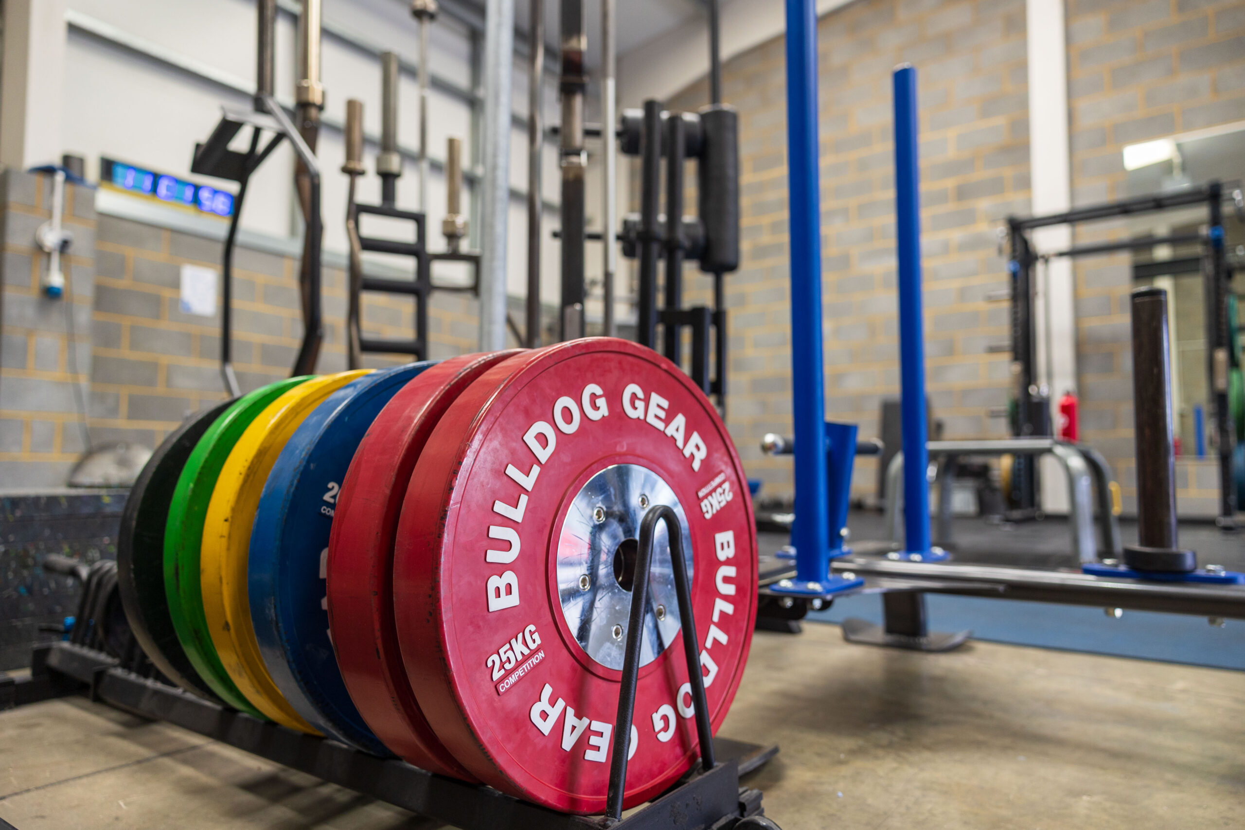 Phoenix Gym weights rack